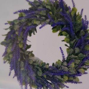 Lavender wreath